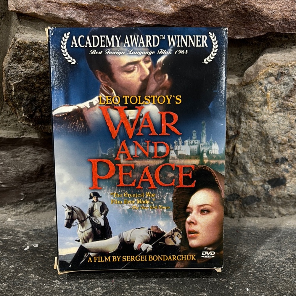 War and Peace DVD by Sergei Bondarchuk